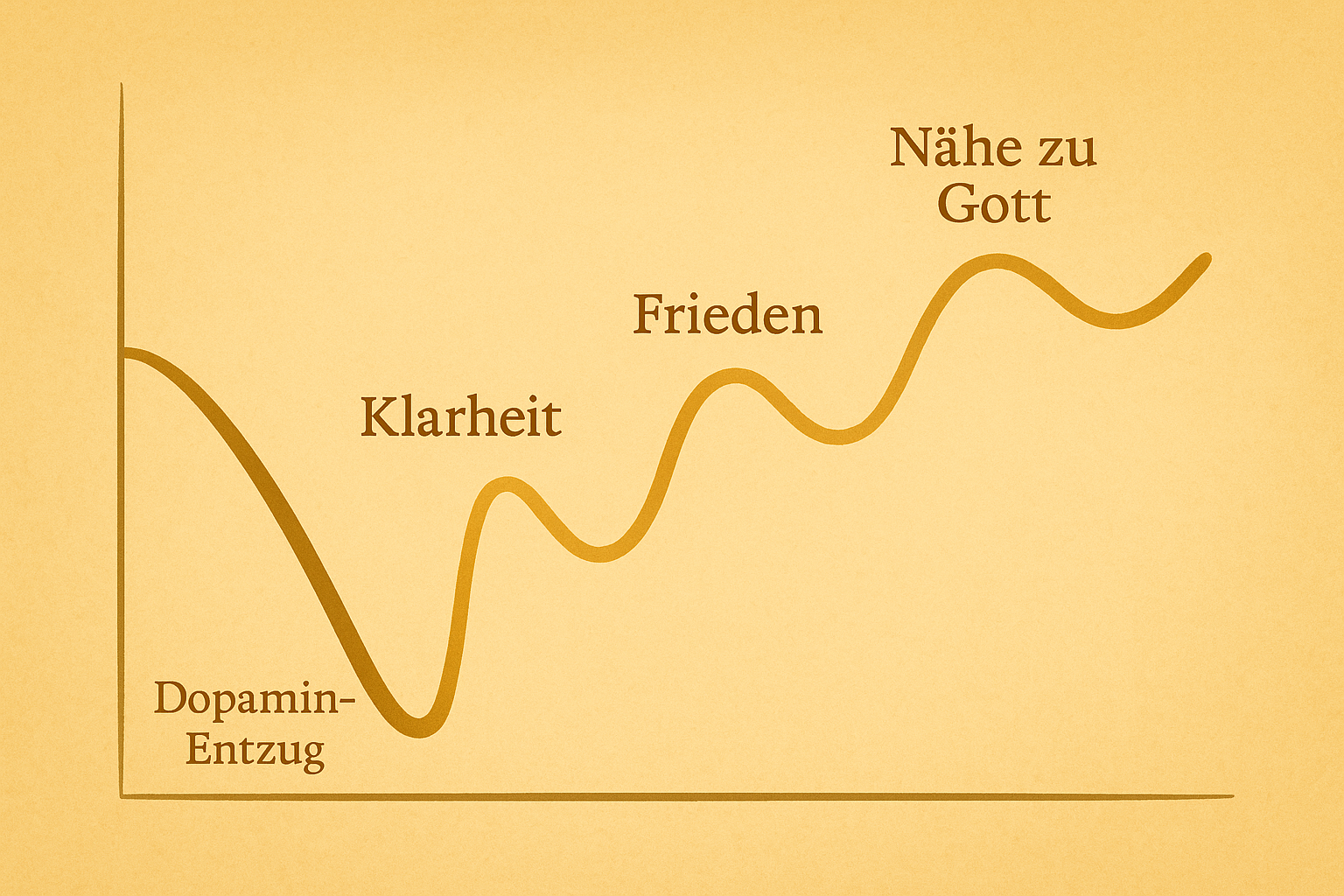 Graph: Heilung in Wellen
